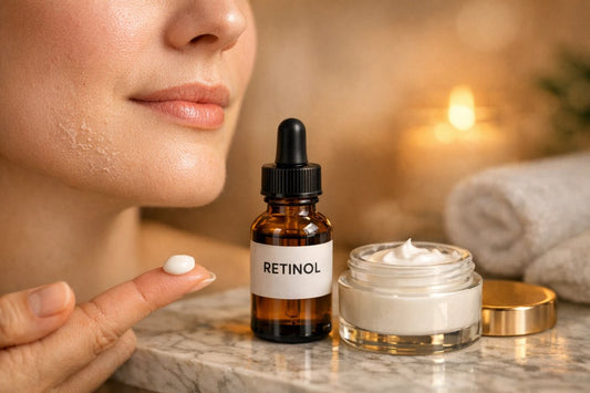Rétinol : démarrer sans peau qui pèle (fréquence, dosage, conseils)