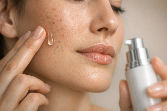 Taches pigmentaires : routine soins visage pour un teint uniforme